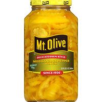 Mt Olive Pickles, Mild Banana Pepper Rings - 32 Ounce 