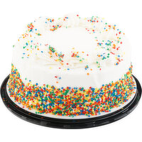 Fresh 8 Inch Double Layer Confetti Cake - 1 Each 