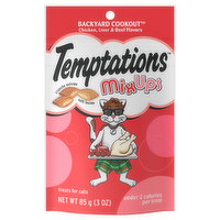 Temptations Treats for Cats, Chicken, Liver & Beef Flavors, Mix Ups