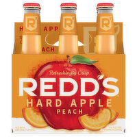 Redd's Beer, Ale, Hard Apple Peach - 6 Each 