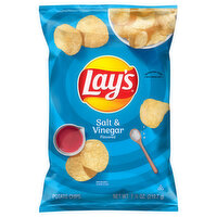 Lay's Potato Chips, Salt & Vinegar Flavored - 7.75 Ounce 