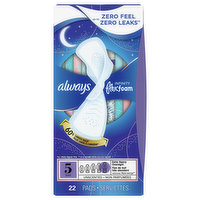 Always Pads, Unscented, Extra Heavy, Overnight, Size 5