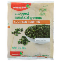 Brookshire's Mustard Greens, Southern Tradition, Chopped - 12 Ounce 