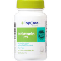 TopCare Melatonin, 3 mg, Tablets - 120 Each 