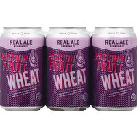 Real Ale Brewing Beer, Wheat, Passion Fruit