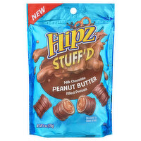 Flipz Pretzels, Filled, Milk Chocolate Peanut Butter - 6 Ounce