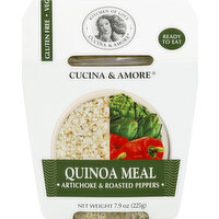 Cucina & Amore Quinoa Meal, Artichoke & Roasted Peppers - 7.9 Ounce 