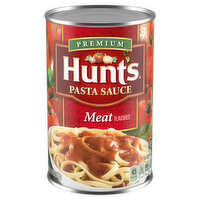 Hunt's Pasta Sauce, Premium, Meat Flavored