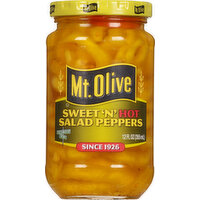 Mt Olive Salad Peppers, Sweet N Hot