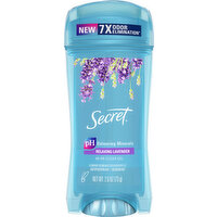 Secret Antiperspirant/Deodorant, Relaxing Lavender, Clear Gel - 2.6 Ounce 