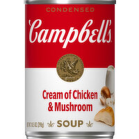 Campbell's Condensed Soup, Cream of Chicken & Mushroom - 10.5 Ounce 