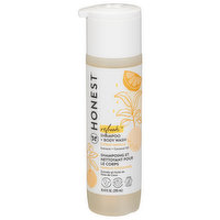 Honest Shampoo + Body Wash, Citrus Vanilla, Refresh - 10 Fluid ounce
