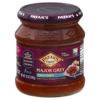 Pataks Chutney, Major Grey, Mild - 12 Ounce