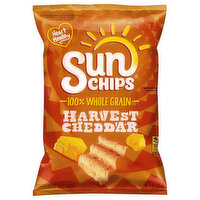SunChips Snacks, 100% Whole Grain, Harvest Cheddar