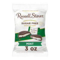 Russell Stover Sugar Free Mint Patties in Dark Chocolate, 3 oz. bag (≈ 6 pieces) - 3 Ounce 