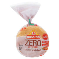 Mission Tortillas, Zero Net Carbs, Sundried Tomato Basil - 14 Each 
