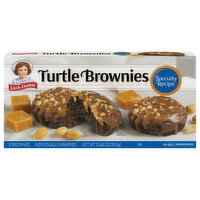 Little Debbie Turtle Brownies, Caramel, Peanuts & Fudge Topping, Specialty Recipe