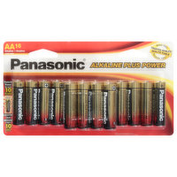 Panasonic Batteries, Alkaline Plus Power - 16 Each 