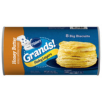 Pillsbury Biscuits, Honey Butter, Flaky Layers - 8 Each 