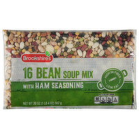 Brookshire's 16 Bean Soup Mix With Ham Seasoning - 20 Ounce 