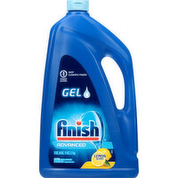 Finish Automatic Dishwasher Detergent, Advanced, Lemon Scent, Gel