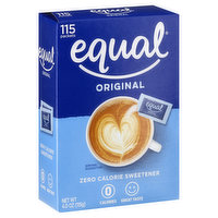 Equal Sweetener, Zero Calorie, Original - 115 Each