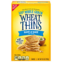 WHEAT THINS Wheat Thins Hint of Salt Low Sodium Whole Grain Wheat Crackers, 8.5 oz