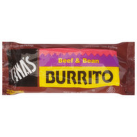 Tina's Burrito, Beef & Bean - 4 Ounce 