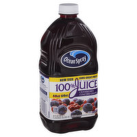 Ocean Spray 100% Juice, Cranberry Concord Grape Flavor - 64 Ounce