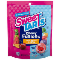 Sweetarts Candy, Fruit Punch Medley, Chewy Fusions - 9 Ounce 