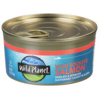 Wild Planet Salmon, Wild Sockeye - 6 Ounce 