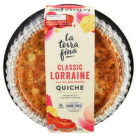 La Terra Fina Quiche, Classic Lorraine