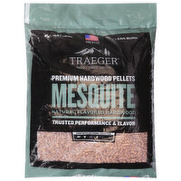 Traeger Hardwood Pellets, Premium, Mesquite - 20 Pound 