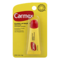 Carmex Classic Lip Balm, Medicated - 0.35 Ounce 