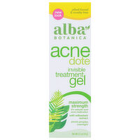 Alba Botanica Treatment Gel, Invisible, Maximum Strength - 0.5 Ounce 