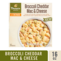 Panera Bread Broccoli Cheddar Mac & Cheese, Microwave Meal, 16 OZ Bowl (Vegetarian) - 16 Ounce 