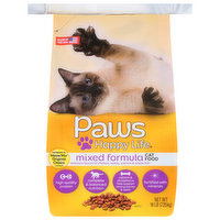 Paws Happy Life Cat Food, Mixed Formula - 16 Pound