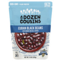 A Dozen Cousins Cuban Black Beans, Mild - 10 Ounce 