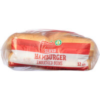 Brookshire's Enriched Sliced Hamburger Buns - 12 Each 