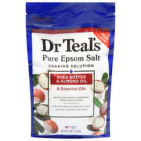 Dr Teal's Soaking Solution, Pure Epsom Salt, Shea Butter & Almond Oil