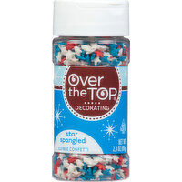 Over the Top Edible Confetti, Star Spangled