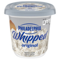 Philadelphia Cream Cheese Spread, Original, Whipped - 12 Ounce 