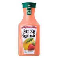 Simply Lemonade Juice Blend with Strawberry - 52 Ounce 