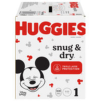 Huggies Diapers, Disney Baby, 1 (8-14 lb)