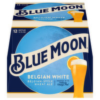 Blue Moon Beer, Belgian White - 12 Each 