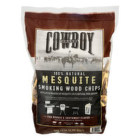 Cowboy Cowboy Mesquite Wood Chips, 180 cu in - 1 Each 