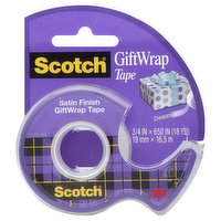 Scotch Tape, GiftWrap, Satin Finish - 1 Each 