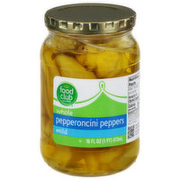 Food Club Pepperoncini Peppers, Mild, Whole - 16 Fluid ounce 