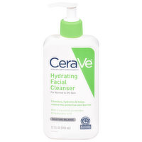 CeraVe Facial Cleanser, Hydrating - 12 Fluid ounce
