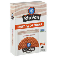 Rip Van Wafels, Snickerdoodle, 4 Pack - 4 Each 